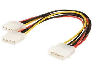 Cable De Poder Ide Molex Doble Splitter Para Fuente De Poder