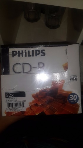 Cd-r Philips 700 Mb 80min 52x Caja De 30 Und