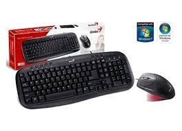 Combo Multimedia Alambrico (teclado+mouse) Genius Km-200