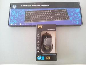 Combo Teclado Y Mouse Hp Usb