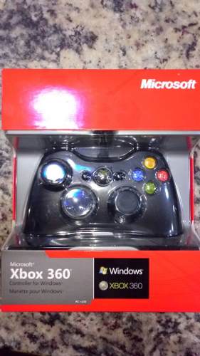 Control Xbox 360 Original Microsoft Pc Y Consola Alambrico