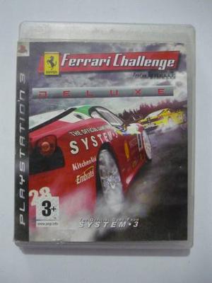 Juego Ps3 Original Ferrari Challenge Deluxe Sin Manual Usado
