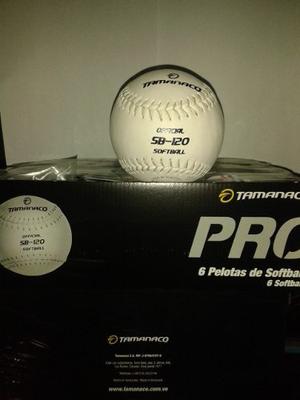 Nueva Pelota Para Softbol Tamanaco Sb-120 Nuevo Logo