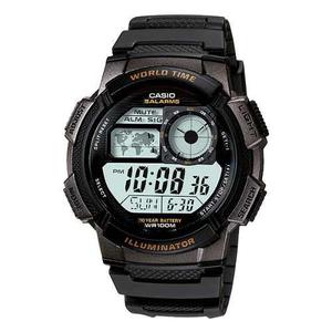 Reloj Casio Deportivo Illuminator Nuevo Original Negro