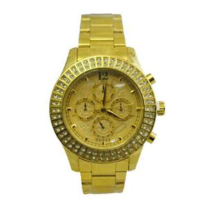 Reloj Guess Acero Inoxidable Dorado Ajustable Liquidacion