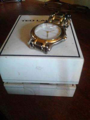 Reloj Ted Lapidus 23k Chapado En Oro
