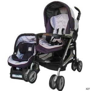 Coche Con Portabebe Travel System En Combo 2x1