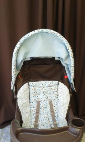 Coche Graco Azul Con Marron