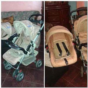 Coche Y Porta Bebe Unisex Marca Cocoliso