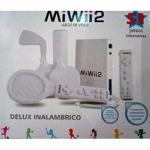 Juego De Video Mi Wii 2 Delux Inalambrico - 51 Juegos