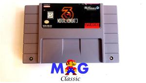 Juego Mk 3 Original Super Nintendo Con Garantia