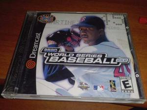 Juego Original Para Sega Dreamcast: Worldseries Baseball 2k2