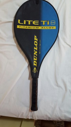 Raqueta Tennis Dunlop Lite Ti 108 Titanium, Nueva
