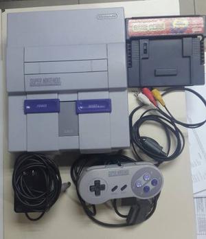 Super Nintendo Original Con Muchos Extras, Y Muy Conservada.