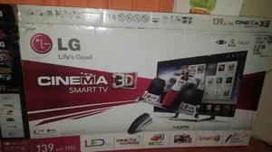 Tv Led Lg 55 Smartv 3d Usado Con Blueray Lg De Regalo