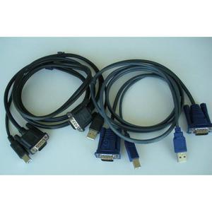 Cable Doble Usb / Impresora Escaner Y Rbg Vídeo Pc