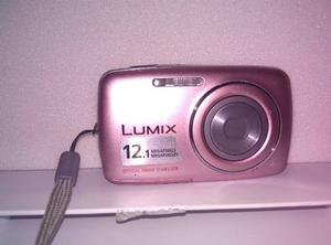 Camara Lumix Panasonic Dmc S1. Color Rosado