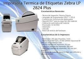 Impresora Zebra Lp- Plus