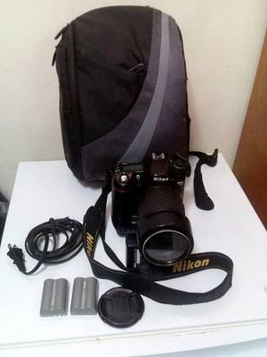 Nikon D+batterypack+2pilas+cargador+bolso+16gbmmo.