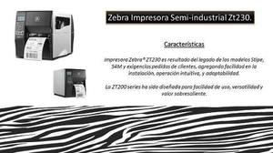 Zebra Impresora Semi-industrial Tz230