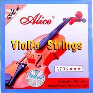 Set De Cuerdas De Violín Marca Alice A703