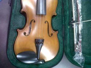 Violin 3/4 H Hoffer Handcrafted Con Estuche Y Accesorios