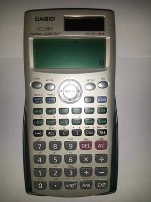 Calculadora Financiera Casio Fc-200v