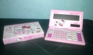 Calculadora Hello Kitty Tipo Agenda Con Poco Uso
