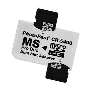 Adaptador Micro Sd Memory Stick Pro Duo Ms Psp Camaras