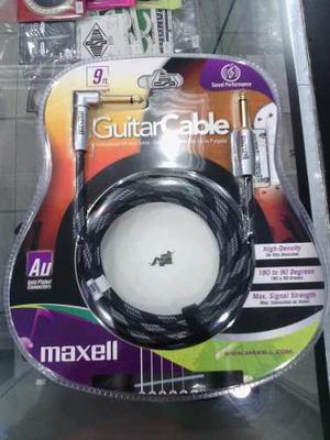 Cable Plug Plug Maxel Para Guitarra,cuatro Y Violín