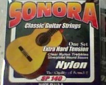 Cuerdas Marca Sonora Guitarra...!