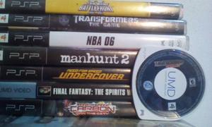 Juegos Originales Psp - Vendo