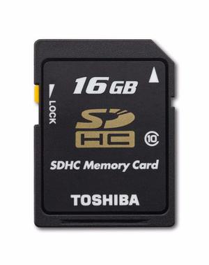 Memoria Sd Hc 16gb Class 10 Hd Toshiba **como Nuevas**