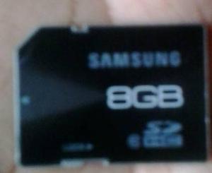 Memoria Sdhc Samsung 8gb