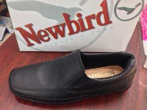 Zapatos De Vestir Para Hombre Elegantes 100% Cuero New Bird