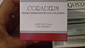 Glycolico Coraderm Crema Hidratante Con Colágeno.