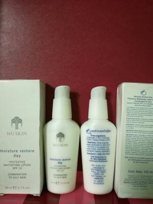 Restore Day Nuskin.protective Mattefying Lotion Spf 15