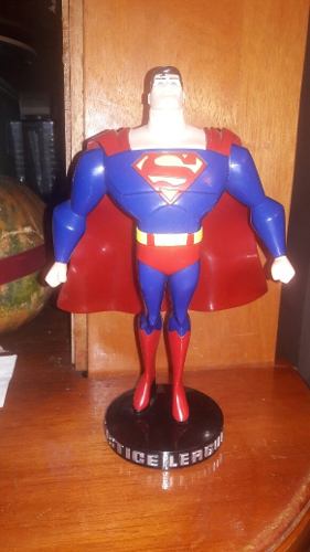 Superman Volador De Techo Y Estatua Original