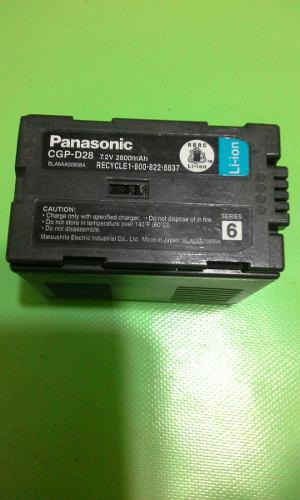 Bateria Panasonic Cgp-d28 Para Camaras Video