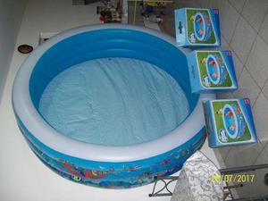 Piscina Inflable Plástica Grande 230x56