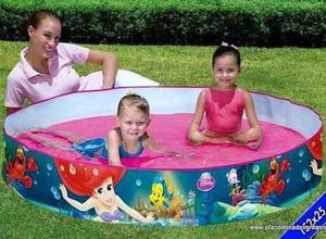 Piscina Rigida Estampada Con Motivos La Sirenita