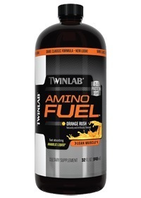 Twinlab  Amino Fuel Liquid, Orange Rush, 32 Fl Oz