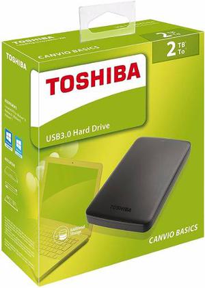 Disco Duro Externo De 2 Tb Toshiba Canvio Basics Usb 3.0