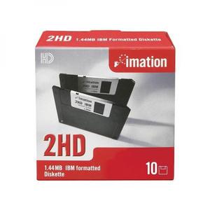 Diskettes Imation 3.5 Ds, 2hd 144mb Empaque 10 Unidades