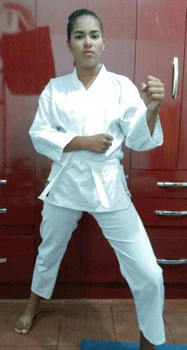 Kimono Karate Proforce Talla 2.5 Y Cinta Blanca