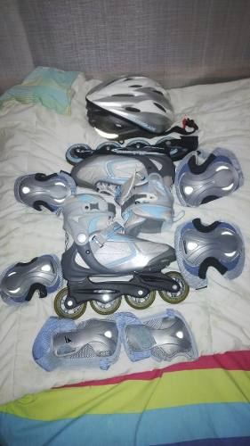 Patines Bladerunner Talla 8 Con Accesorios