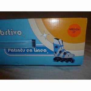 Patines Lineales Talla 37