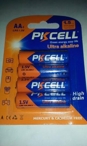 Pila Ultra Alcalina Aa Pkcell Blister De 4