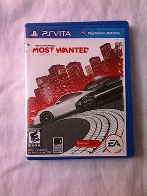 Psvista Juego Most Wanted Original