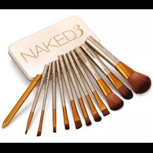 Set De 12 Brochas Naked